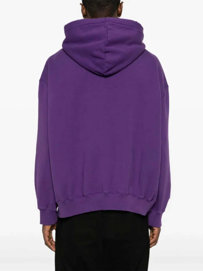 Lanvin X Future Logo-Print Cotton Hoodie