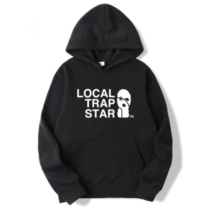 Local TrapStar Black Hoodie