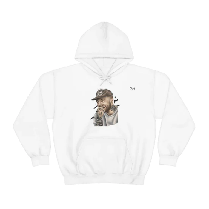 Mac Miller White Hoodie