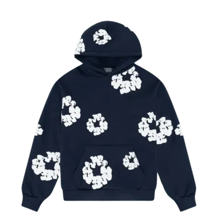 Navy Denim Tears Wreath Hoodie