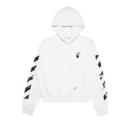 Off-White Carav Arrow Over Hoodie White