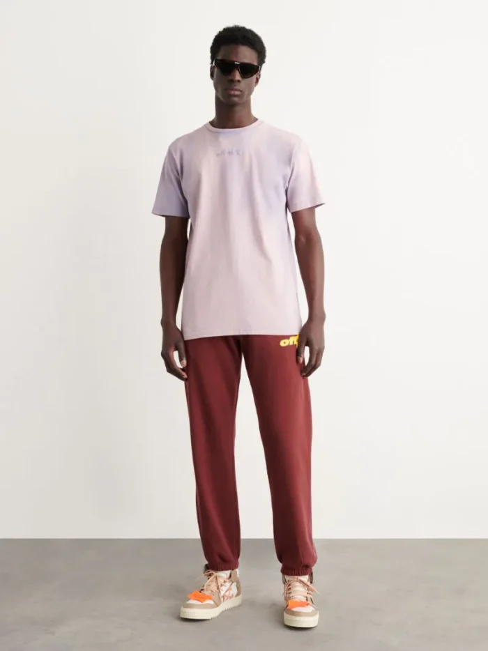 Off-White Thunder Stable Slim Pant Red