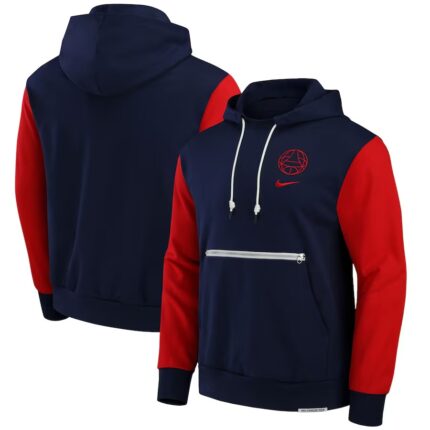 Paris Saint-Germain Nike Standard Issue Hoodie - Navy