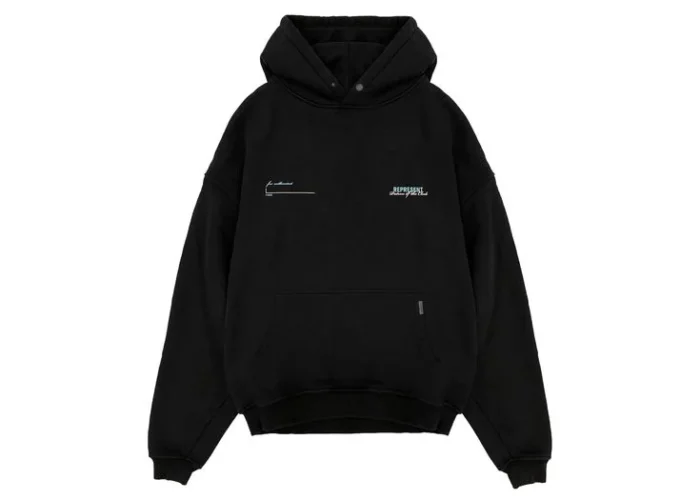 Represent Black Hoodie