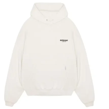 Represent Owners Club Hoodie White