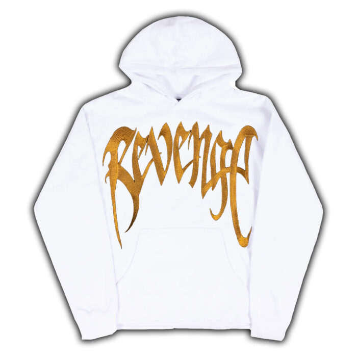 Revenge Gold Embroidered Heavyweight Hoodie