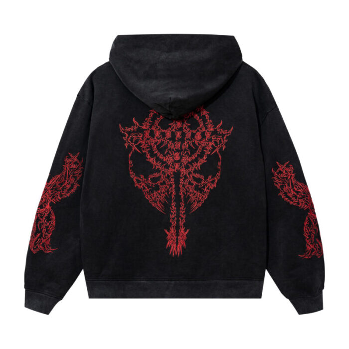 Revenge Renaissance Embroidered Hoodie