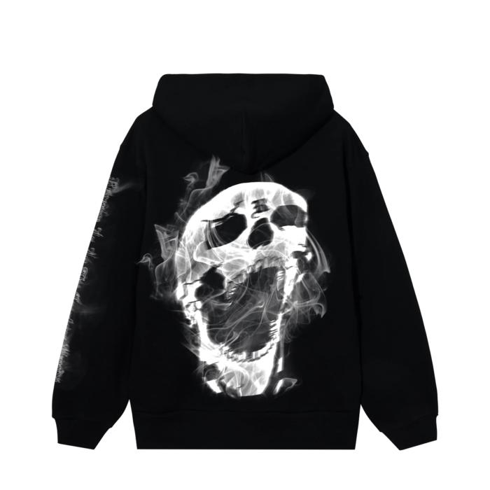 Revenge Smoke Lightning Logo Hoodie