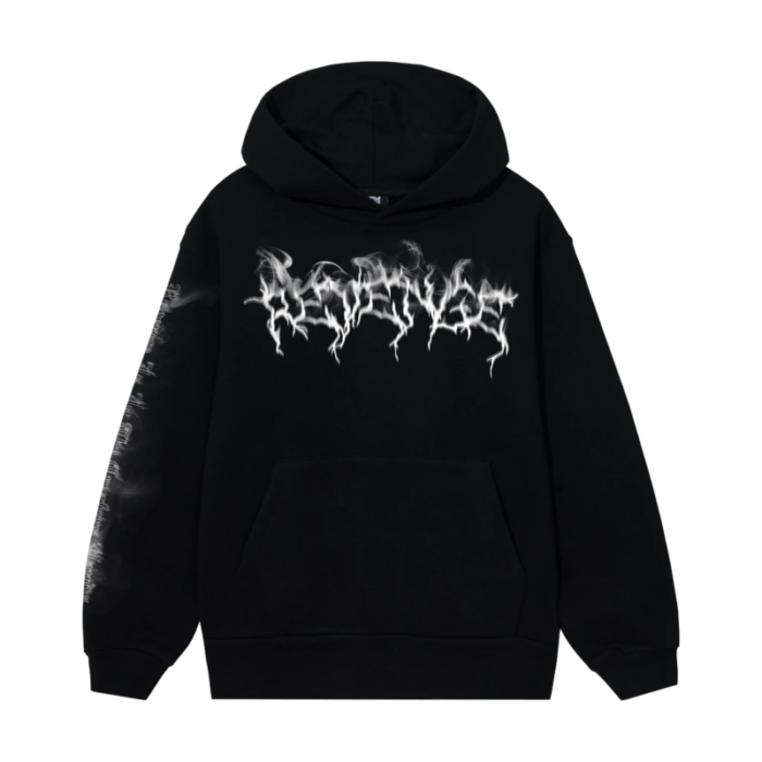 Revenge Smoke Lightning Logo Hoodie