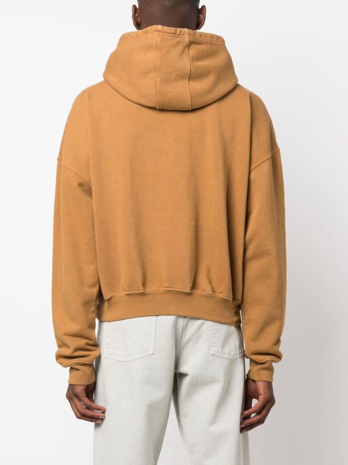 Rhude Desert Valley Cotton Hoodie Brown