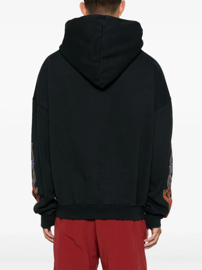 Rhude Screaming Eagle-Print Cotton Hoodie