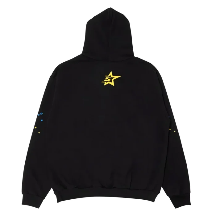 Sp5der PNK Hoodie Black