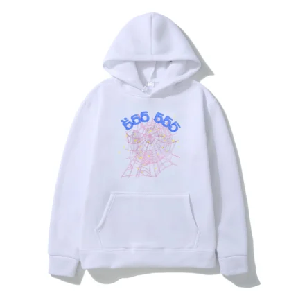 Sp5der Young Thug 555555 Angel Hoodies Men Women white