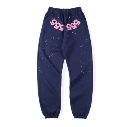 Sp5der Young Thug 555555 Sweatpant – Blue