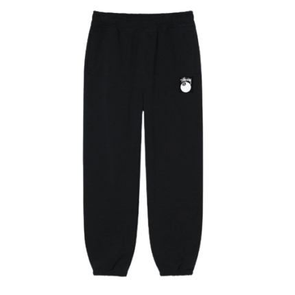 Stussy 8 Ball Logo Black Pant