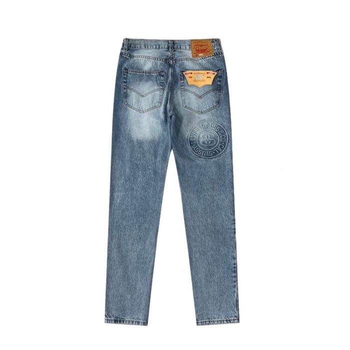 Stussy Levi’s Embossed Trucker Denim Pants