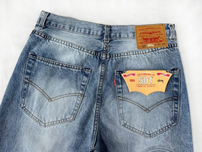 Stussy Levi’s Embossed Trucker Denim Pants