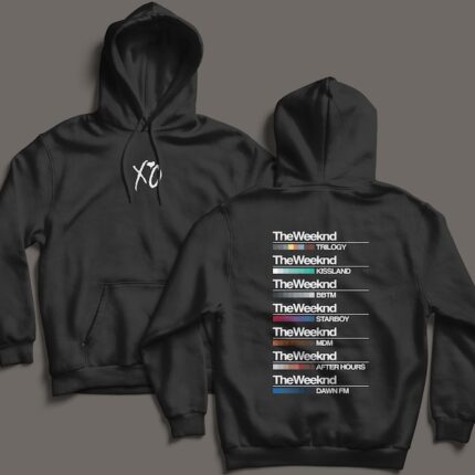 The Weekend Hoodies – The Album Tracklist Hoodie IP0612