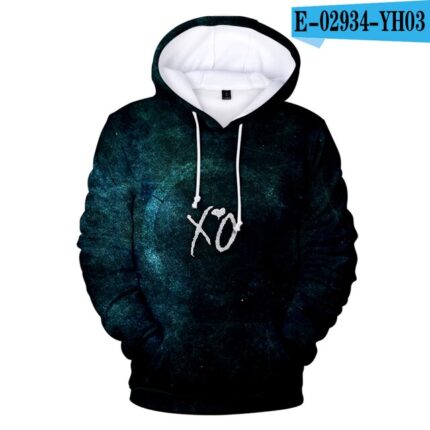 The Weeknd 3D Print Fashion Vintage Hoodie