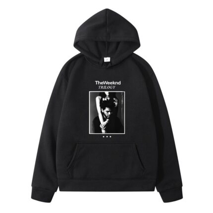 The Weeknd Hoodies – The Weeknd Trilogy Album Cover XO Oversized Hoodie