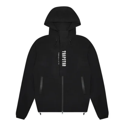 Trapstar Decoded Windbreaker – Black