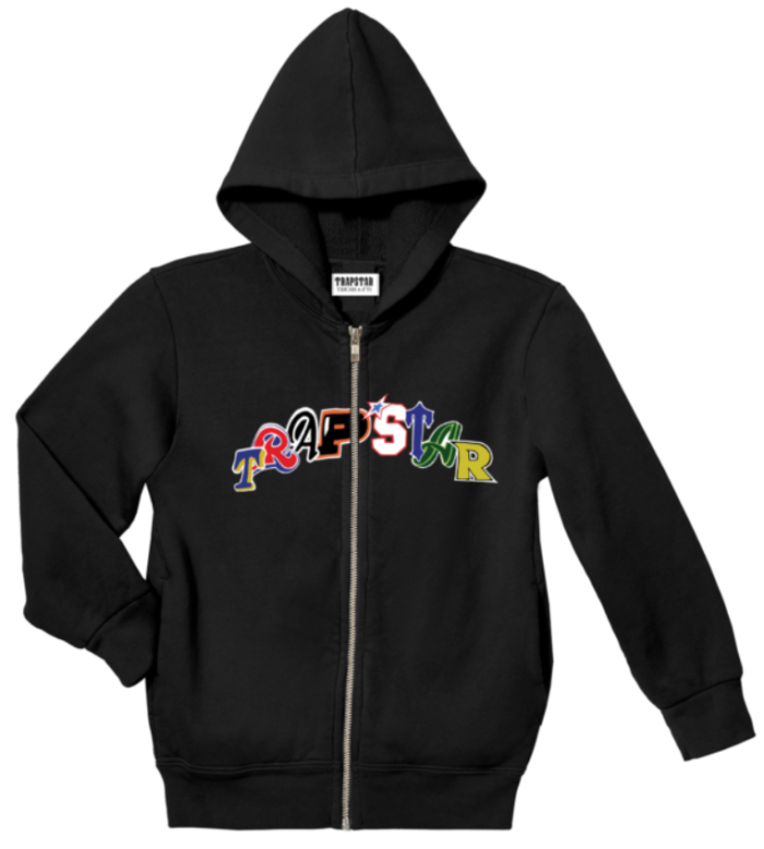 Trapstar Wildcard Zip Hoodie – Black