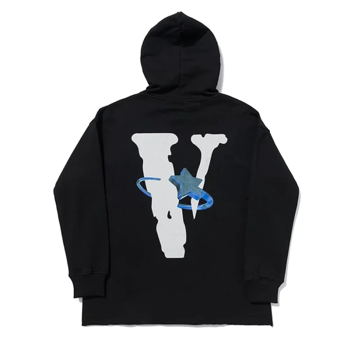 Vlone Pop Smoke Star Logo Hoodie