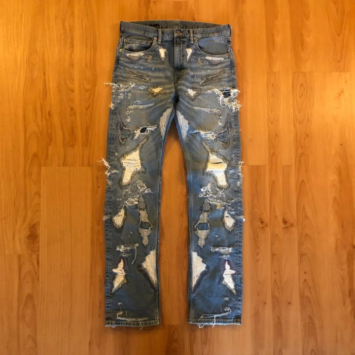 Vlone Scab Denim Reps Pants