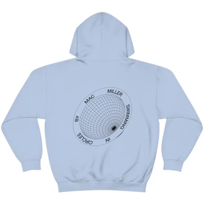 Wearable Swimming In Circles By Mac Miller Hoodie