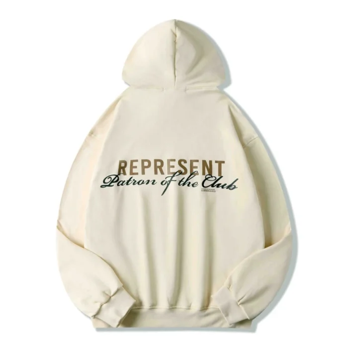 White Represent Hoodie