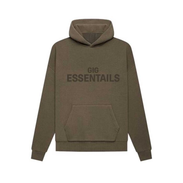 GIG Essentials Hoodie – Dark Brown