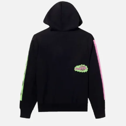 Noah X Adwysd Zip Up Hoodie Black